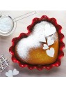 Emile Henry Ruffled Heart Dish