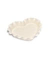 Emile Henry Ruffled Heart Dish