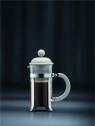 Bodum CAFFETTIERA kafijas spiedkanna, balta
