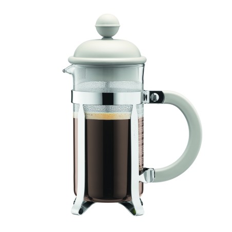 Bodum CAFFETTIERA kafijas spiedkanna, balta