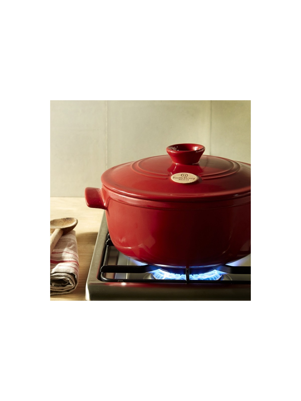 Emile Henry кастрюля для запекания Flame 24cm/4L