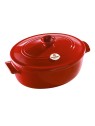 Emile Henry Flame ovaali haudutuspata 39,5cm/6L
