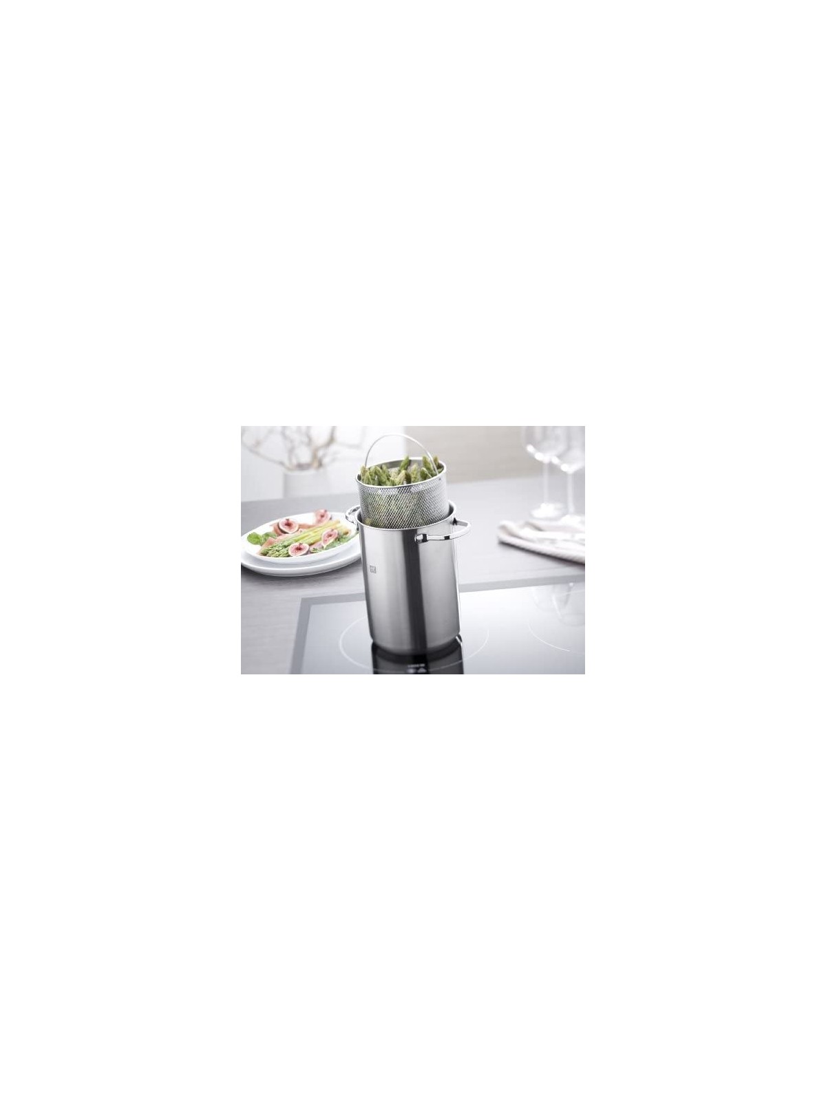 TWIN spargli-, pastapott 16cm, roostevaba