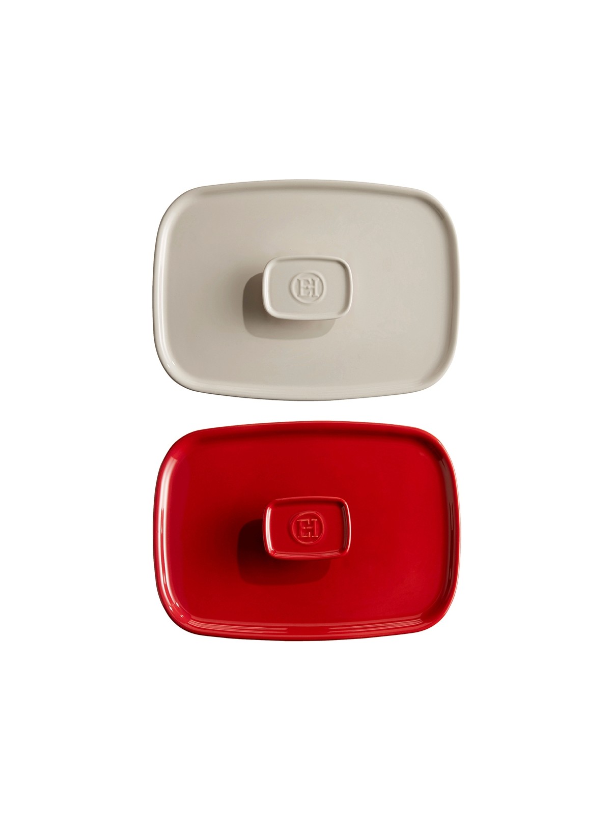 Emile Henry Small Rectangular Oven Dish With Lid 29 x19 cm