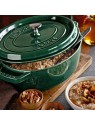 Staub овальная кастрюля чугунная 29 cm/4,2 л