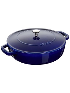 Staub Ümar pott madal malm 28 cm/3.7 l