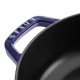 Staub Cast Iron Round Saute Pan Chistera, Dark-Blue 28cm/3.7l