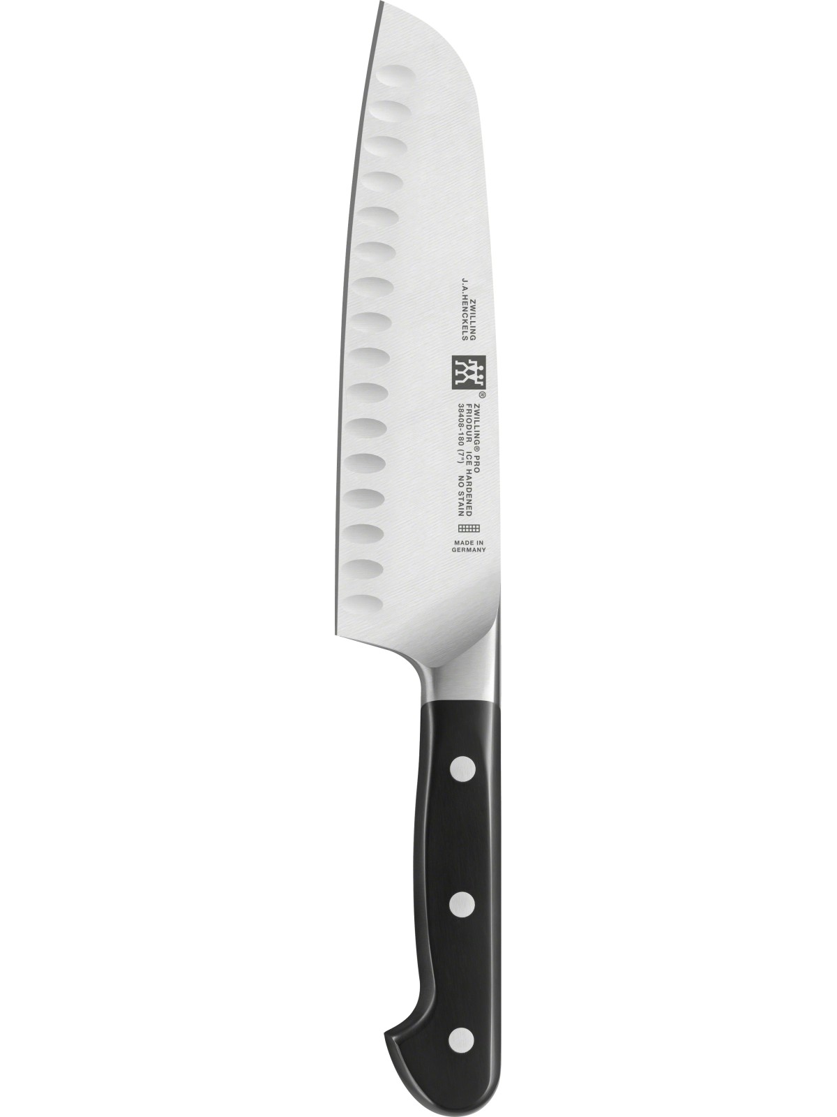 Zwilling santoku peilis, tuščiaviduris Pro 18 cm