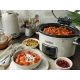 Crock-Pot Slowcooker, Timer, 3.5 l, Off-White And Chrome
