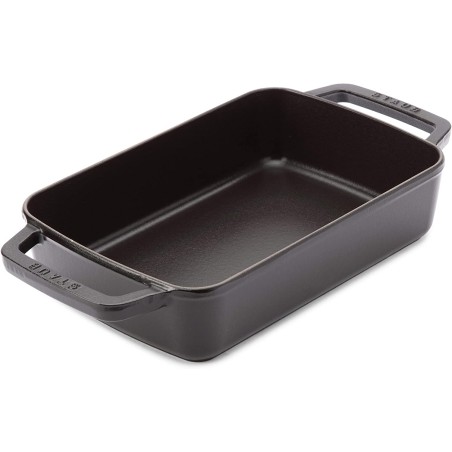 Staub čuguna krāsns forma 30x20 / 3,15l, kvadrātveida, melna