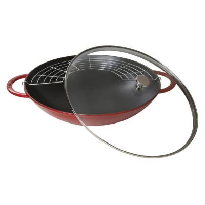 Staub čuguna Wok panna 37 cm/5,7 l