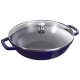 Staub сковорода wok чугунная 30 cm/4,4 л, синий
