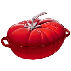 Staub ketaus puodas, pomidoras 25 cm/2,9 l, raudonas