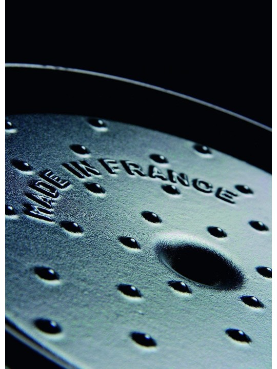 STAUB Cocotte Oval 37cm/8.0l, Cast Iron Black matte