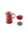 Le Creuset Stoneware Coffee Press 0.8l, with metal press