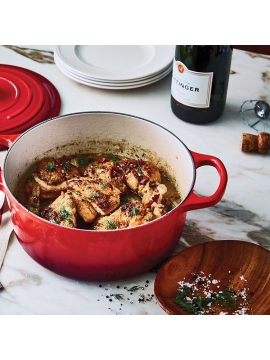 Le Creuset Ümar pott malm 26cm/5.3l