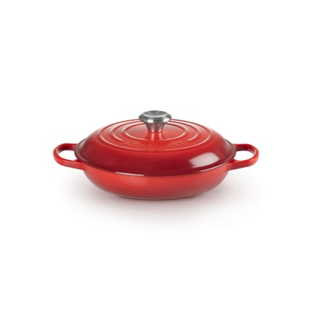 Le Creuset Ümar pott malm, madal 30cm/3.5l