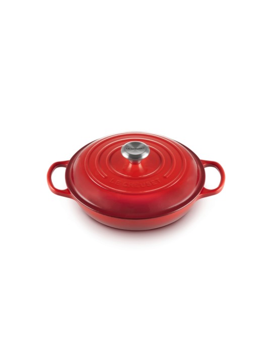 Le Creuset Ümar pott malm, madal 30cm/3.5l
