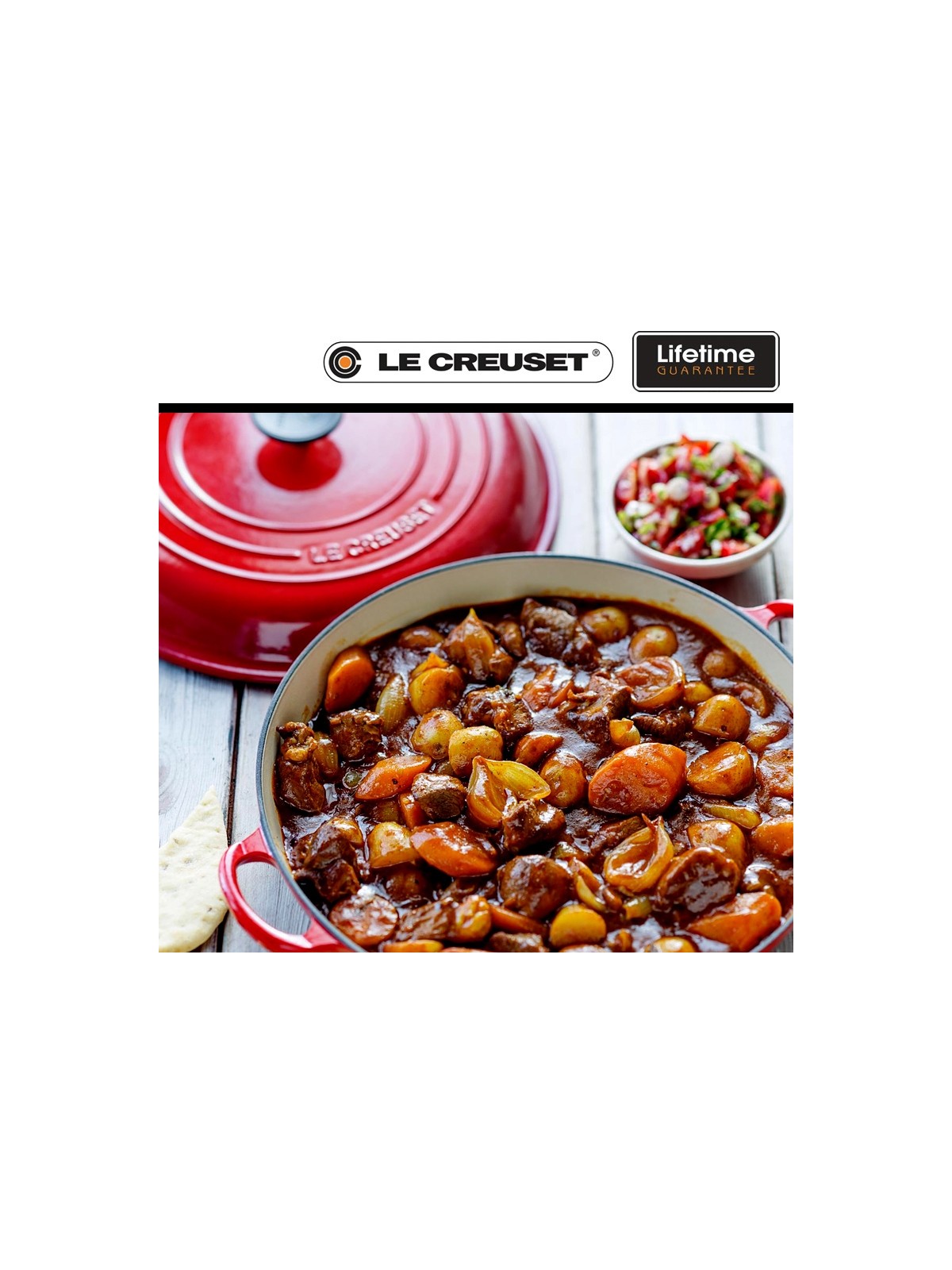 Le Creuset ketaus katilas žemas 30 cm/3,5 l