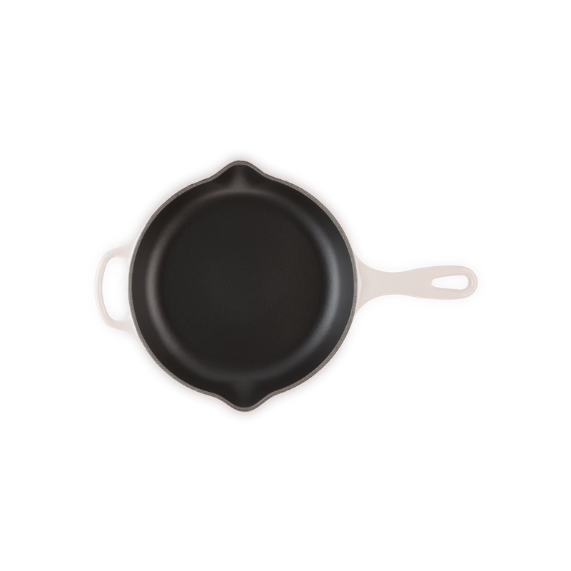 Le Creuset cast-iron skillet 23 cm round, black