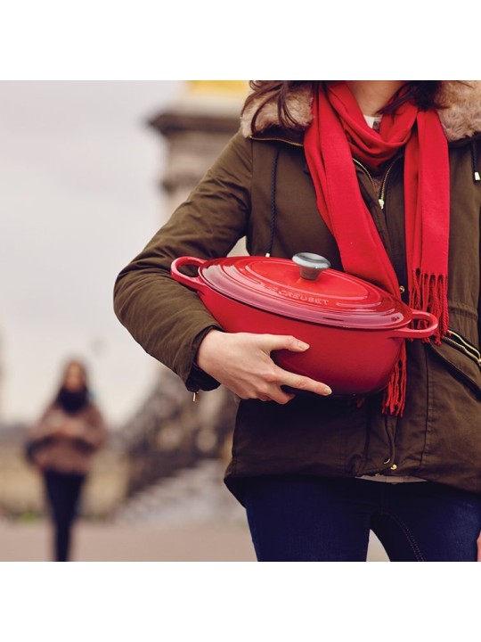 Le Creuset овальная кастрюля чугунная 31 cm/6,3 л