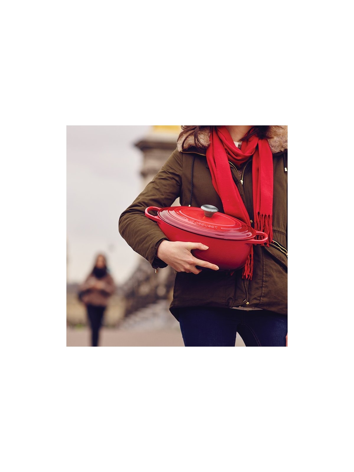 Le Creuset ovaali valurauta pata 31cm/6.3l, sininen