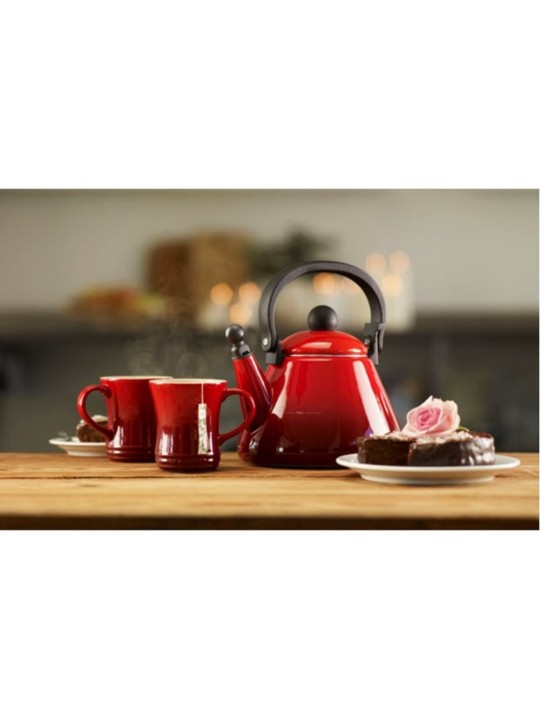Le Creuset veekeedukann vilega Kone 1.6l, punane