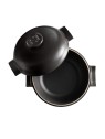 Emile Henry katls ugunsisturīgs Delight Braiser 2,5l, melns (indukcijai)