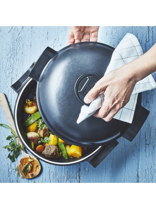 Haudepott Delight Braiser 2,5l, must (induktsioon)