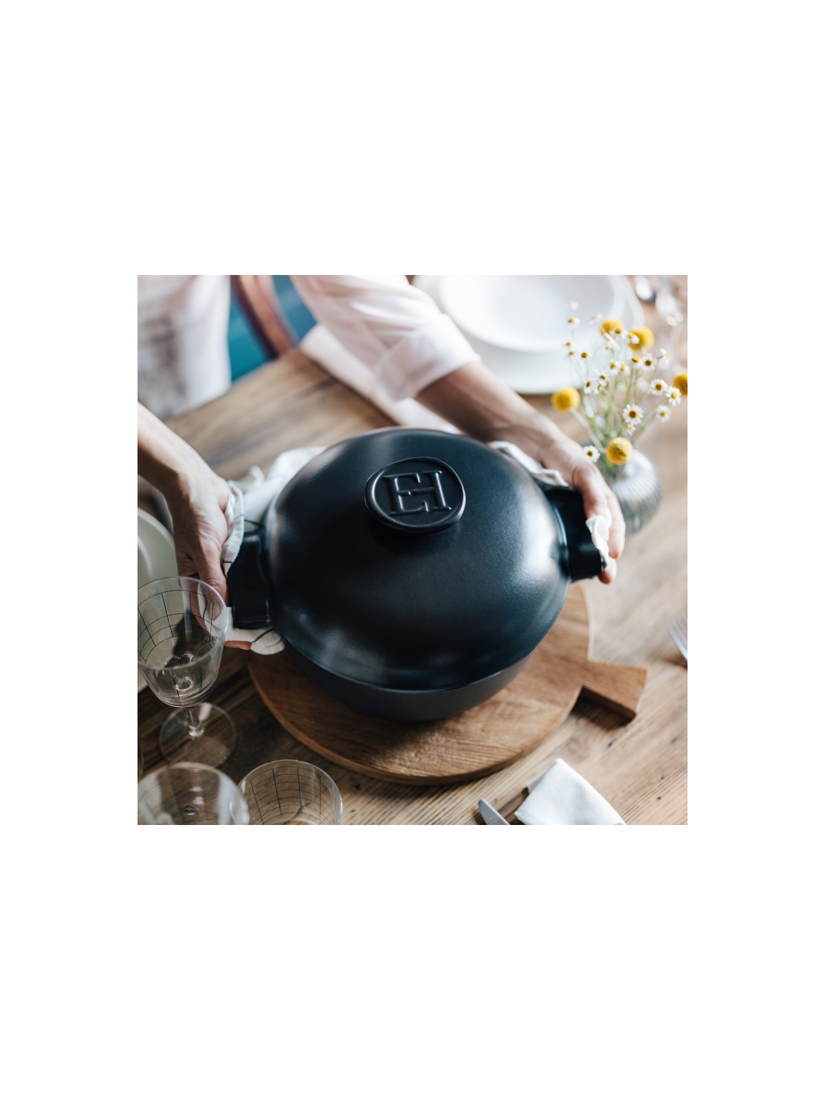 Emile Henry Small Casserole Delight 2 l, Induction