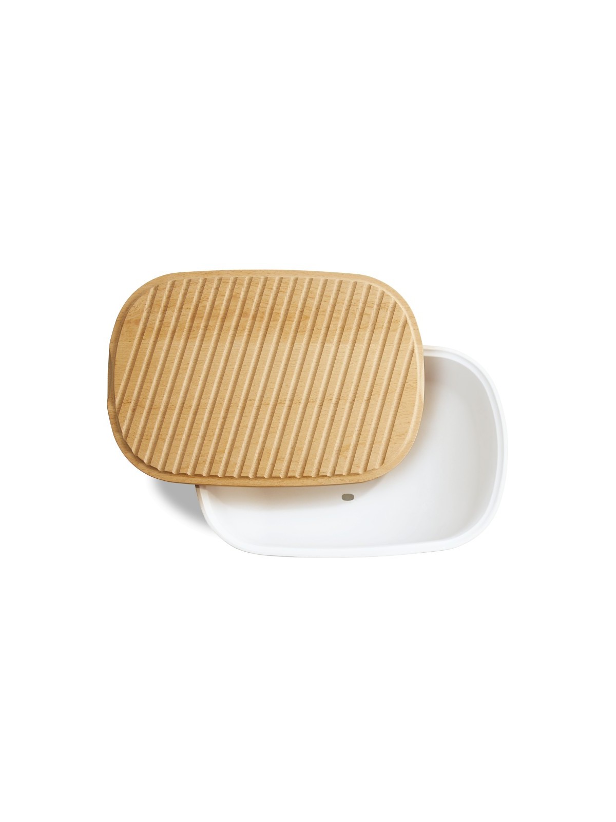 Leivavorm kaanega suur 39,5x16x15cm/2,6l, linase beež