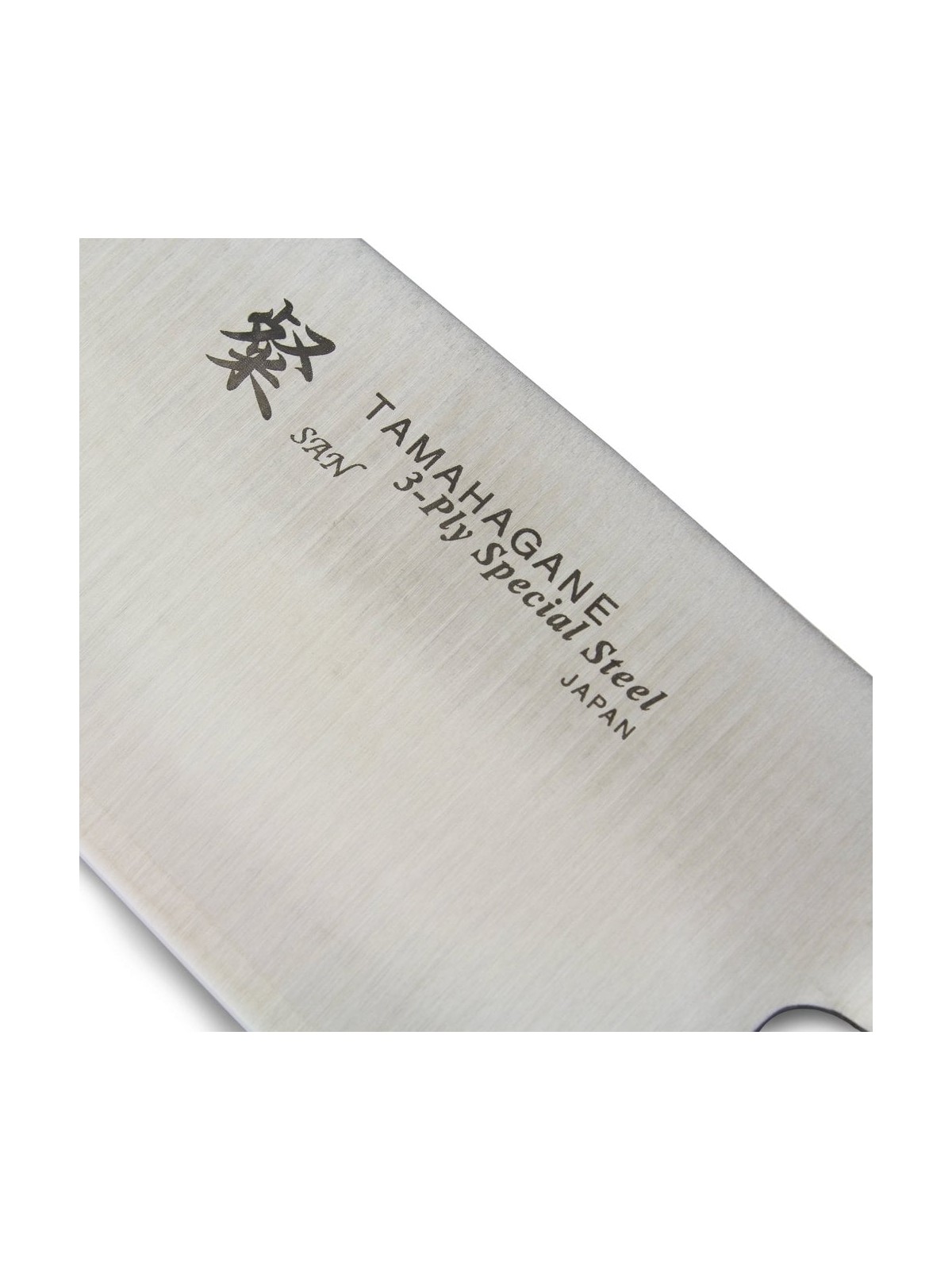 San Tamahagane большой нож 21 см, ручка Pakkawood