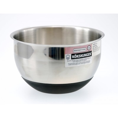 Kökskungen Bowl Stainless Steel/Silicon