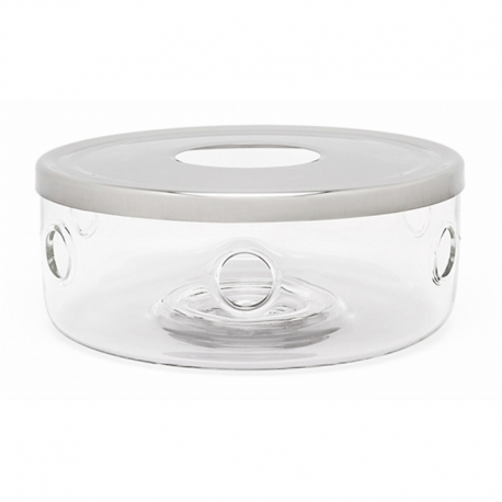 Bredemeijer Tea warmer Solo Glass + Inox Plate