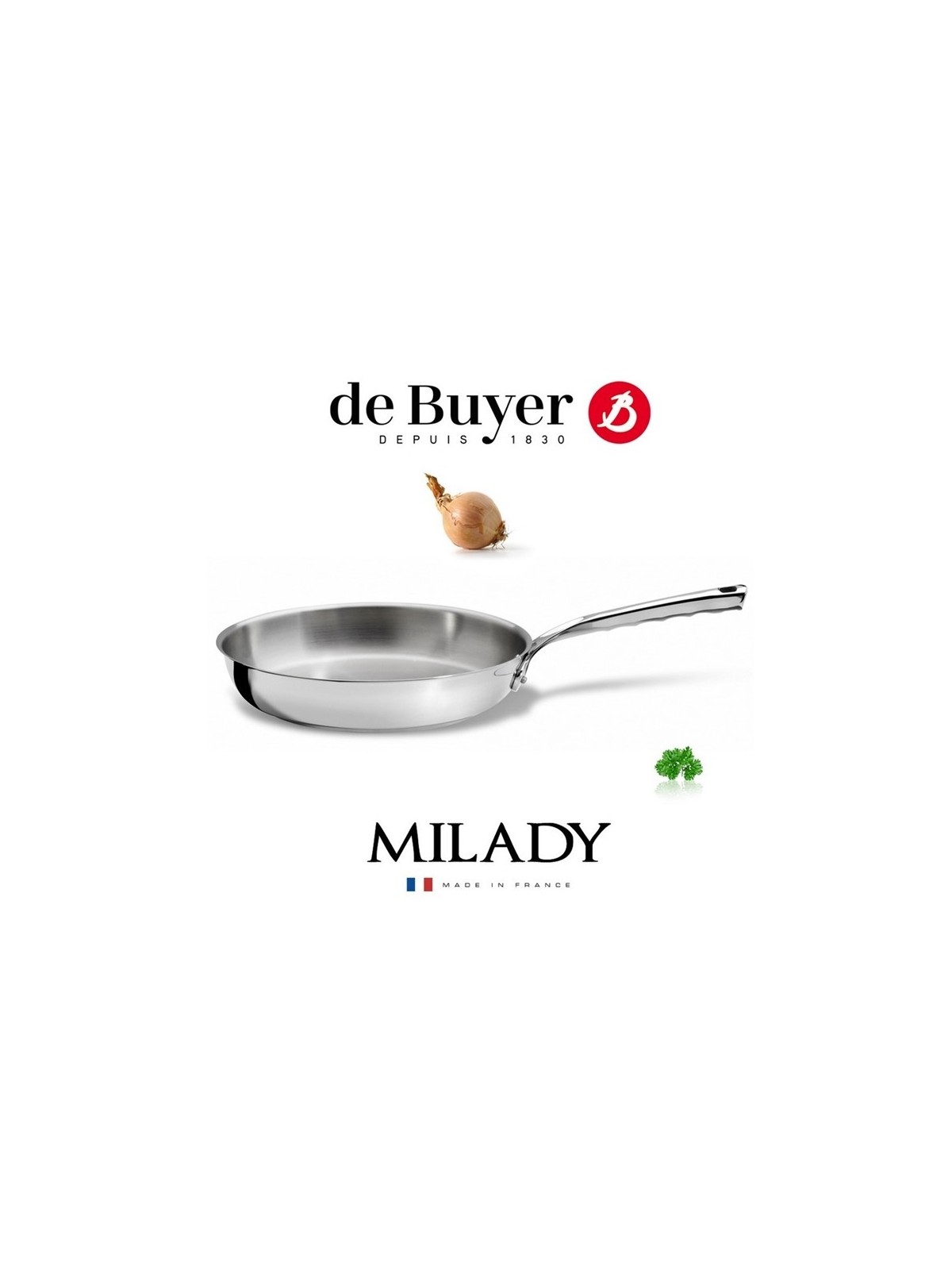 de Buyer panna Milady n/t, spīdīga