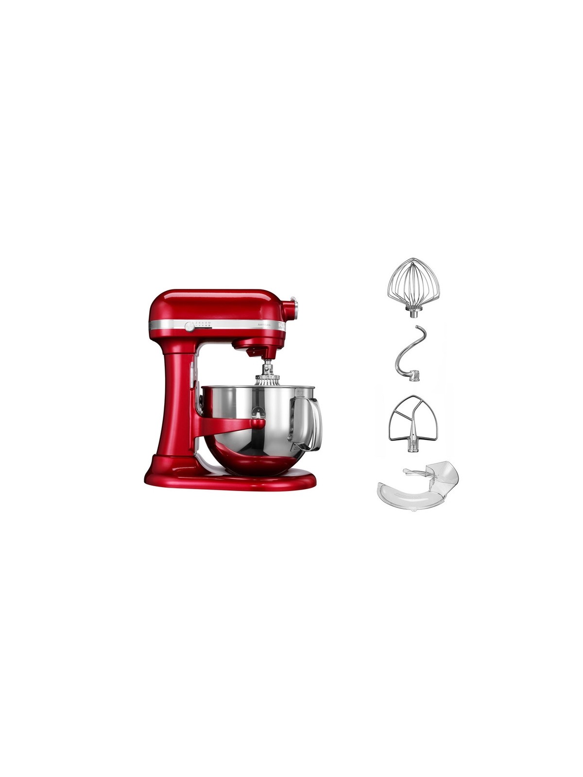 KitchenAid Artisan pastatomas plakiklis su pakeliamu 6.9 l indu