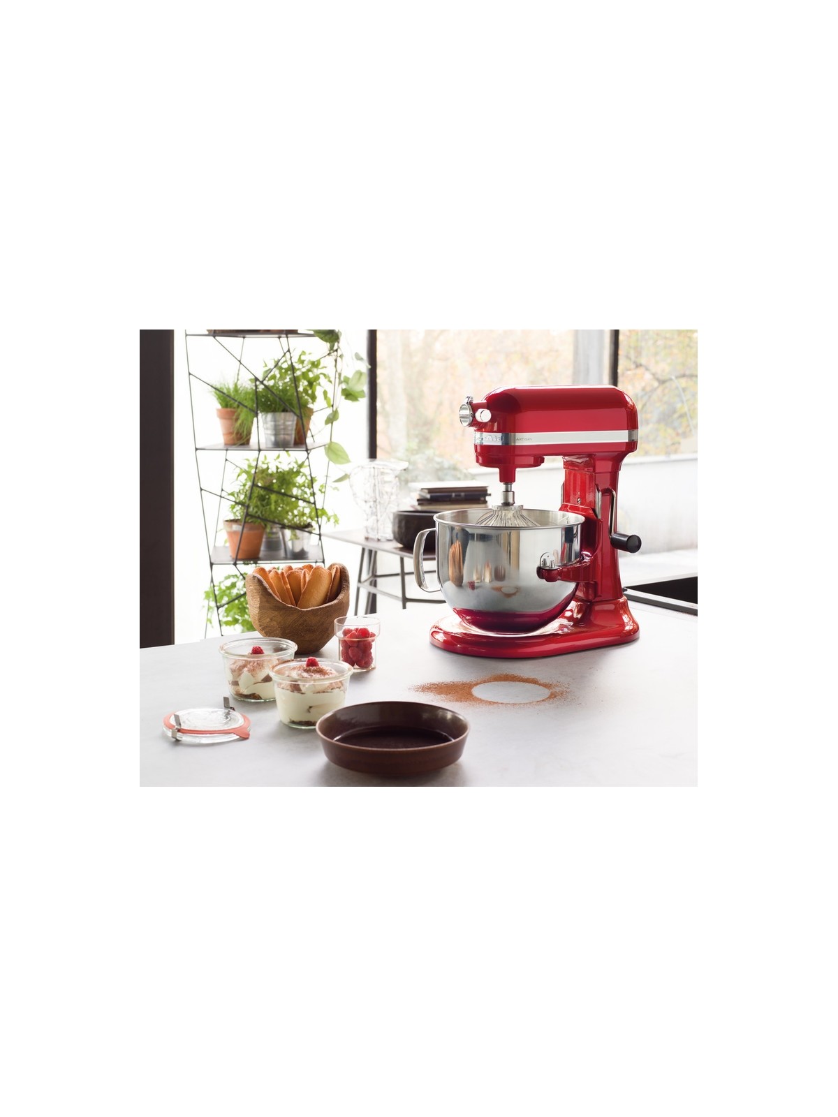 KitchenAid Artisan pastatomas plakiklis su pakeliamu 6.9 l indu