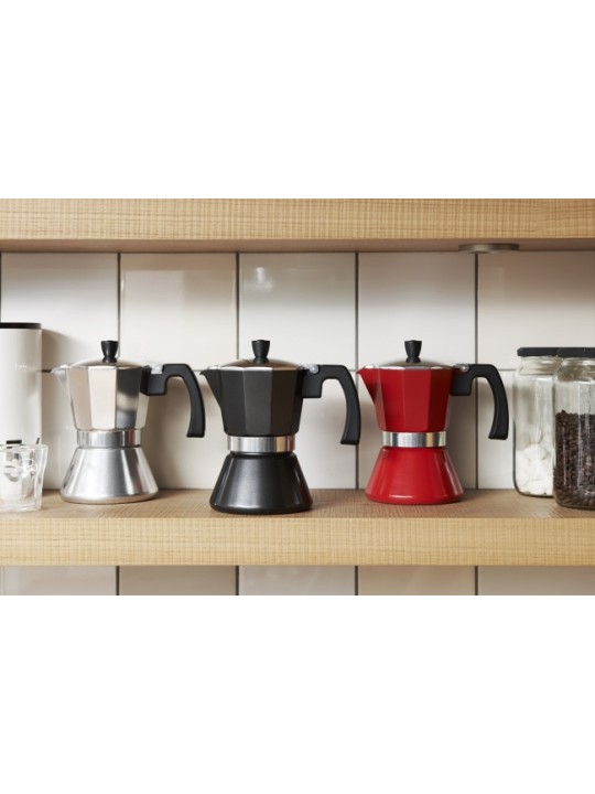 Leopold Vienna Espresso Maker Tivoli, aluminium, 6 cups