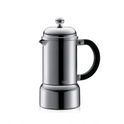 Bodum Espresso maker Chambord, stove top, 0.35 l, Shiny