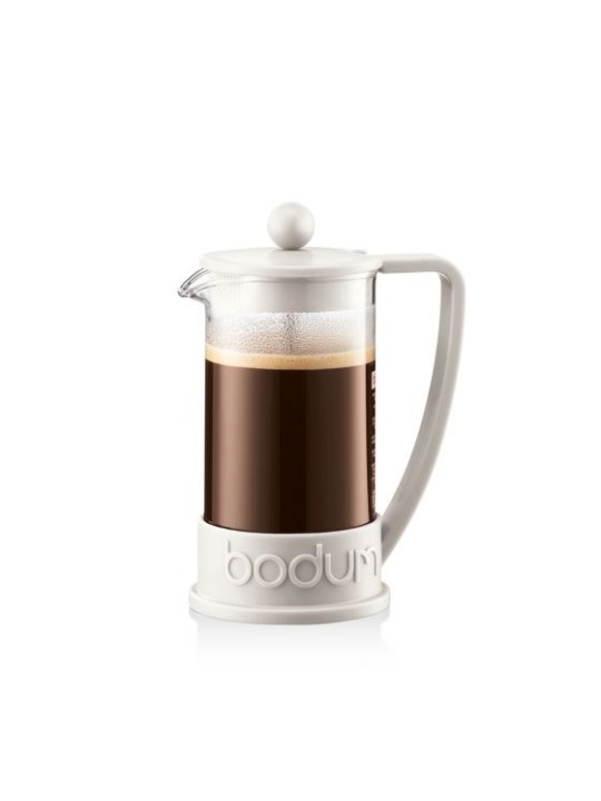 Bodum Brazil kafijas spiedkanna1,0l, balta