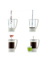 Bodum Brazil kafijas spiedkanna1,0l, balta