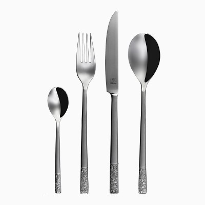Sola Fiori Cutlery Set 24 Pieces. mirror