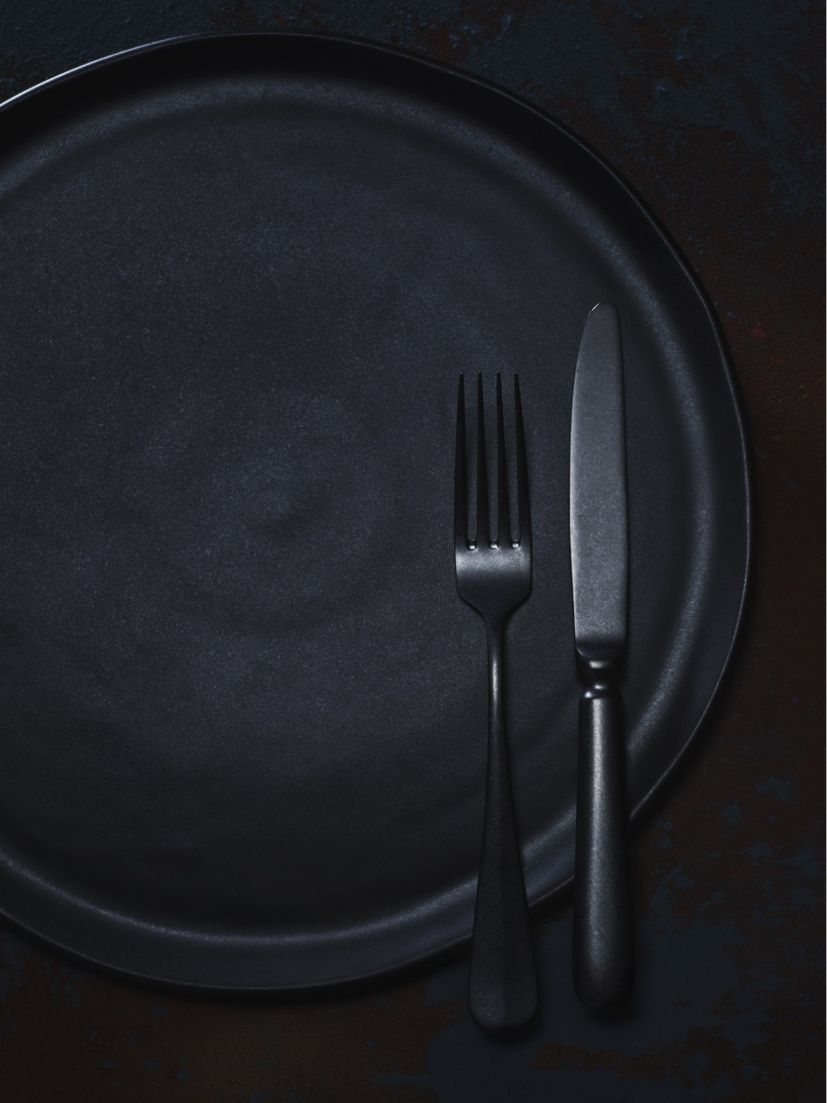 Sola söögiriistad Baguette Vintage 24-osa, PVD Stone Wash, must