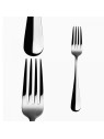 Sola Baguette Castro Cutlery Set 24 Pieces, Mirror