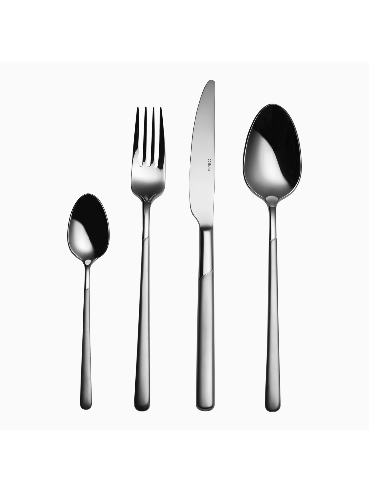Sola Kyoto Cutlery Set 42 Pieces, mirror/satin