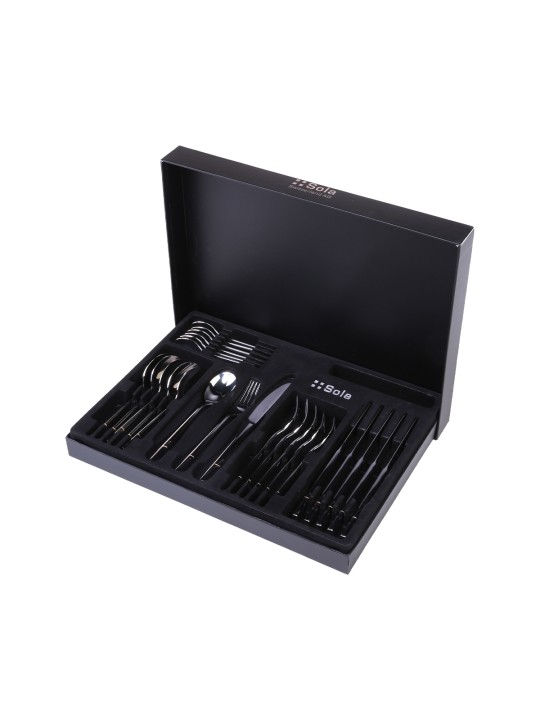 Sola Luxus Cutlery Set 24 Pieces, mirror
