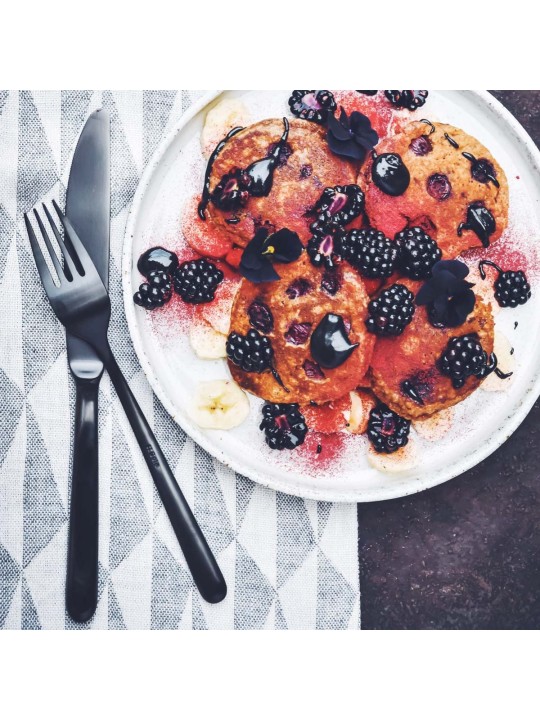 Sola FARO Black galda piederumi 24 gb., PVD melns satīns