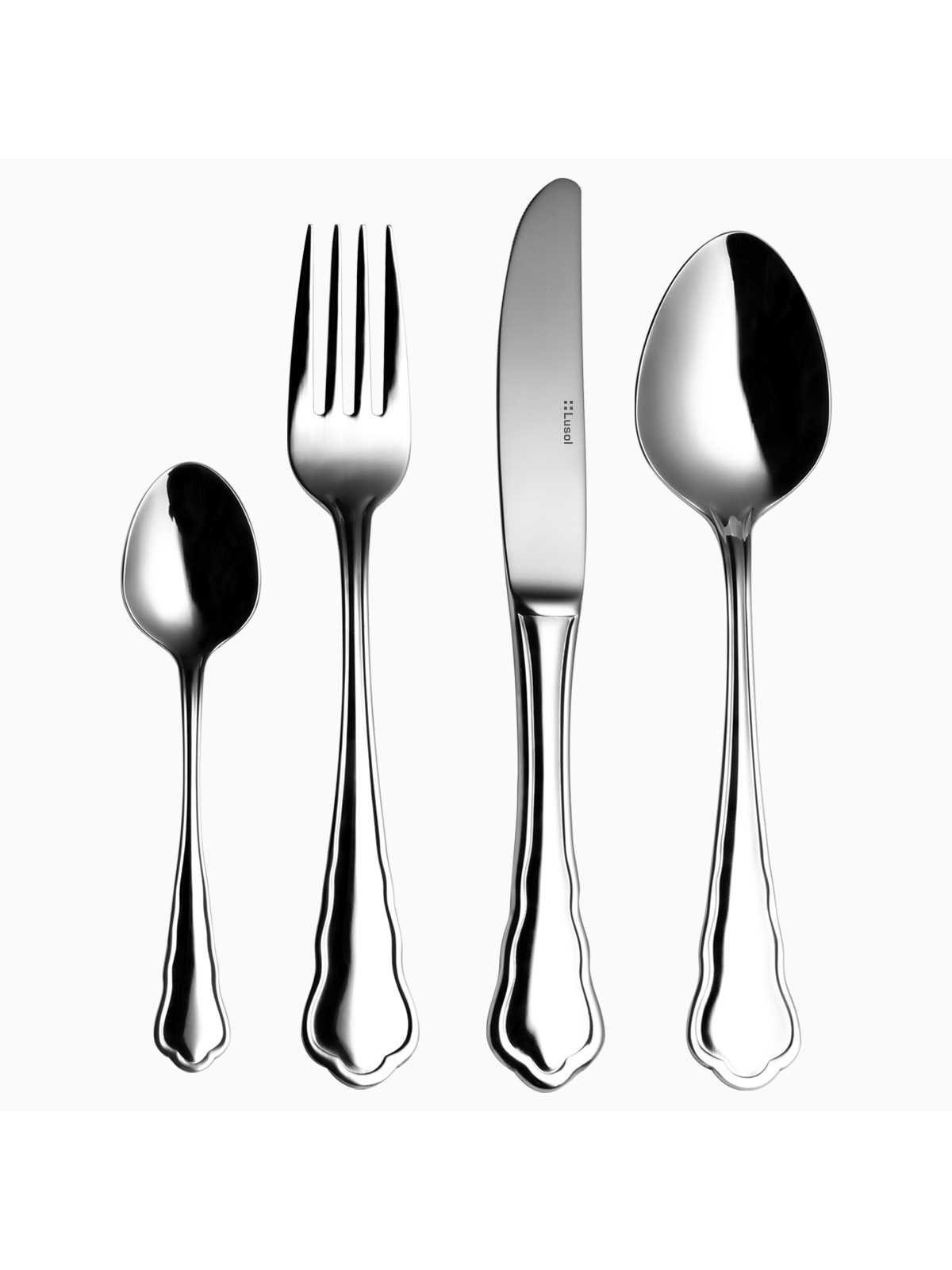 Sola Chippendale Cutlery Set 24 Pieces, Mirror