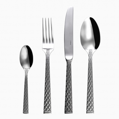 Sola Coco Deco Cutlery Set 24 Pieces, Mirror