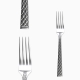 Sola Coco Deco Cutlery Set 24 Pieces, Mirror